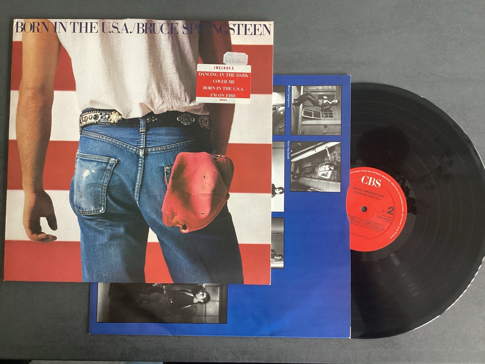Bruce Springsteen - Born in the U.S.A. (LP), Cd's en Dvd's, Inclusief binnenhoes, Ophalen of Verzenden, 12 inch, LP