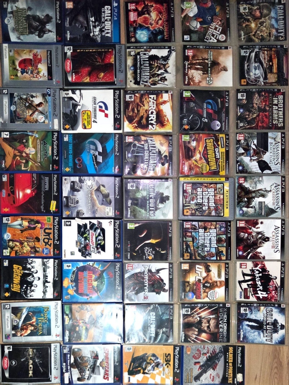 Grote PlayStation Gamecollectie – 44 Games (PS2, PS3 & PS4), Ophalen of Verzenden, Gebruikt, Overige genres