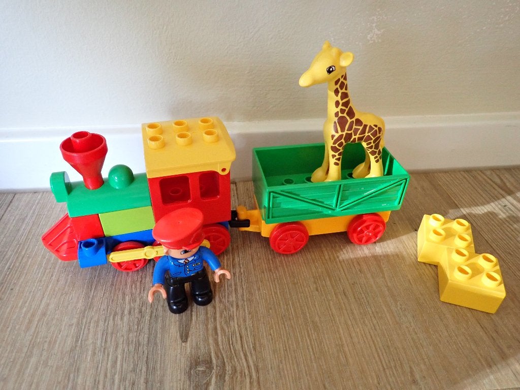 duplo mijn eerste circustrein 6144, Ophalen of Verzenden, Zo goed als nieuw, Compleet, Duplo