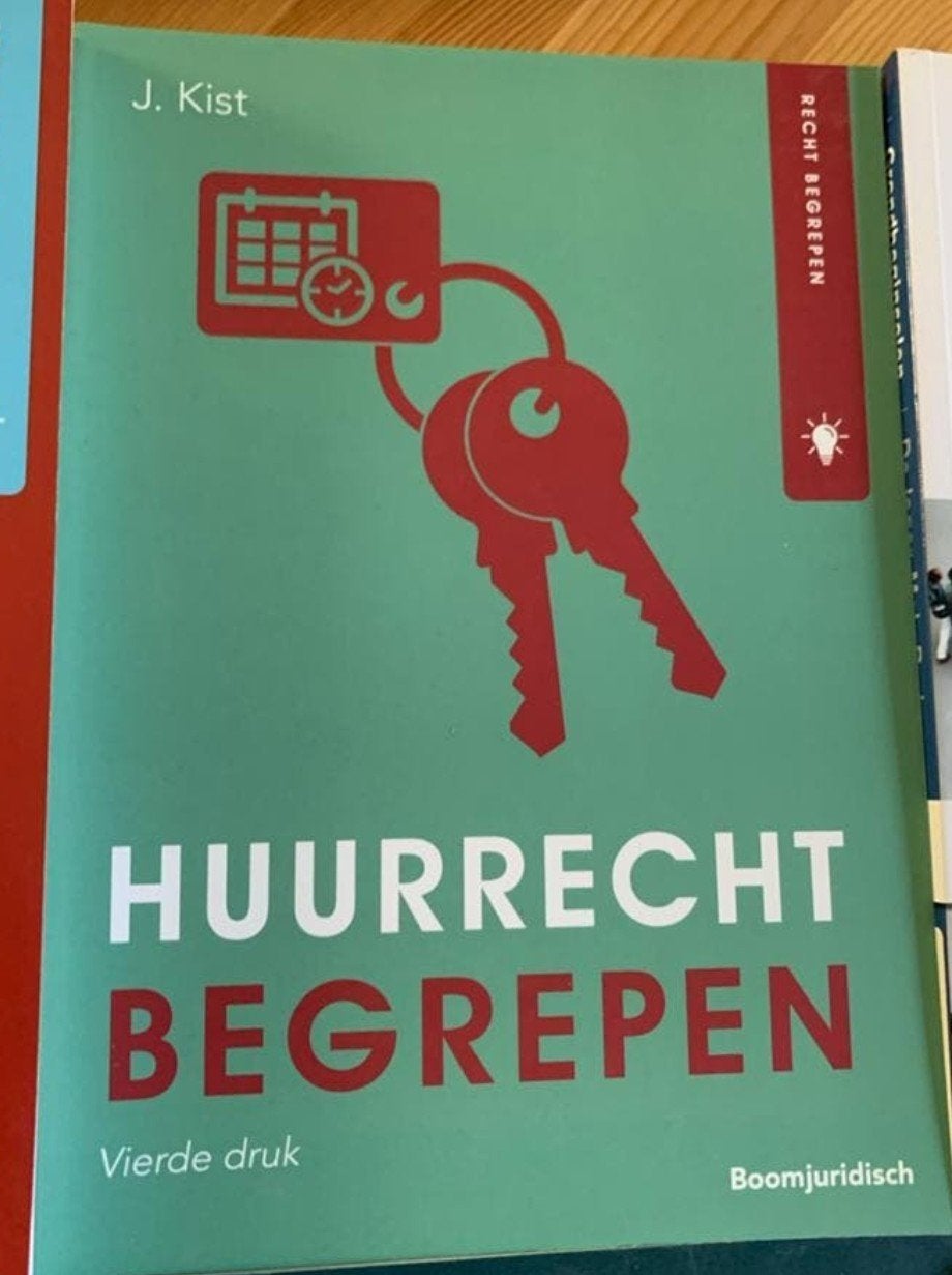 Huurrecht Begrepen - J. Kist (Vierde druk), Zo goed als nieuw, Gamma, J. Kist, HBO