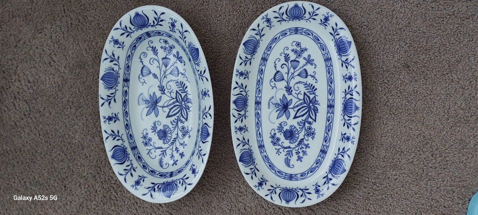 Echt Kobalt servies, Ophalen, Keramiek, Nieuw, Bord(en)