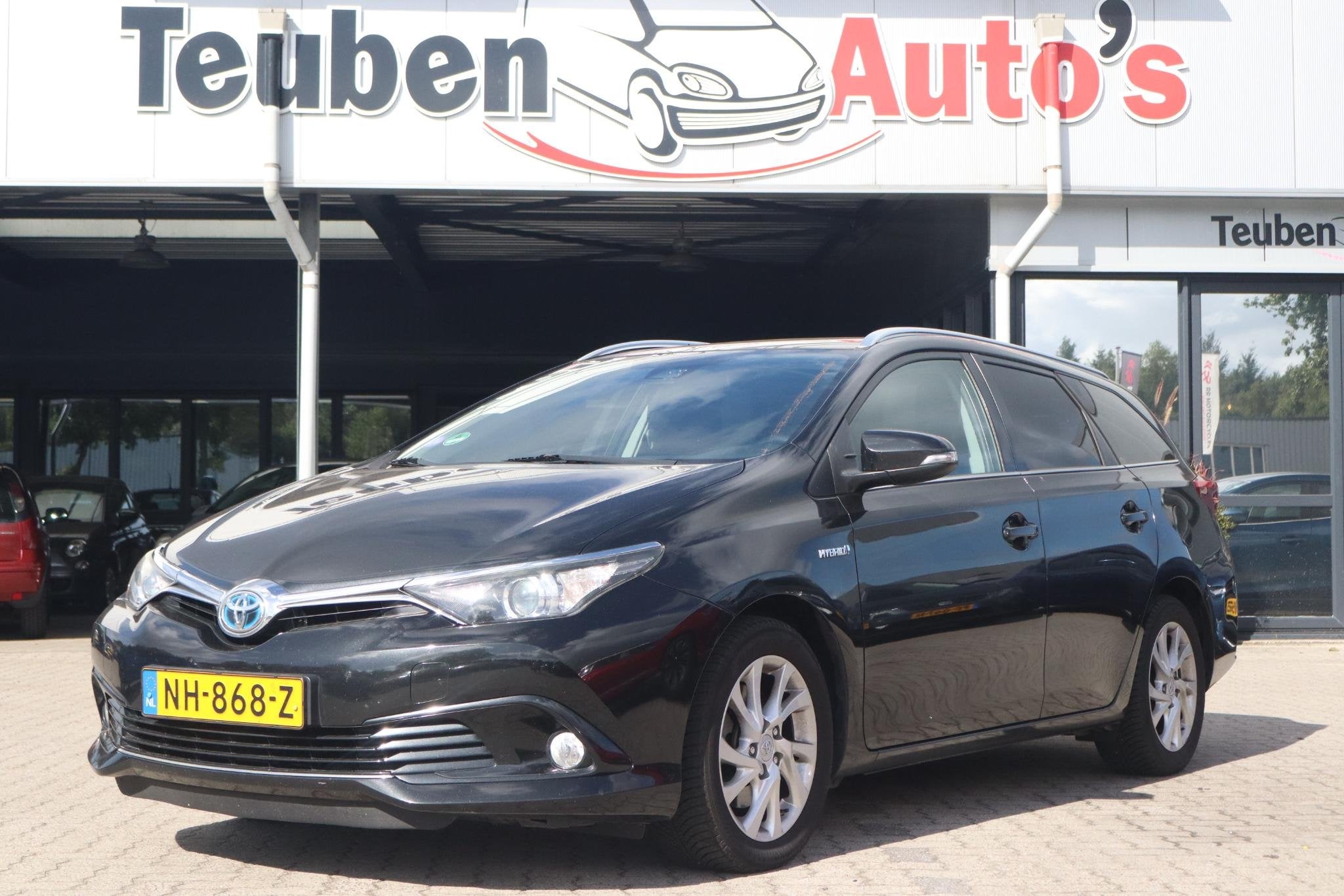 Toyota Auris Touring Sports 1.8 Hybrid Trend | Cruise contro, Auto's, Gebruikt, Euro 6, Zwart, Origineel Nederlands