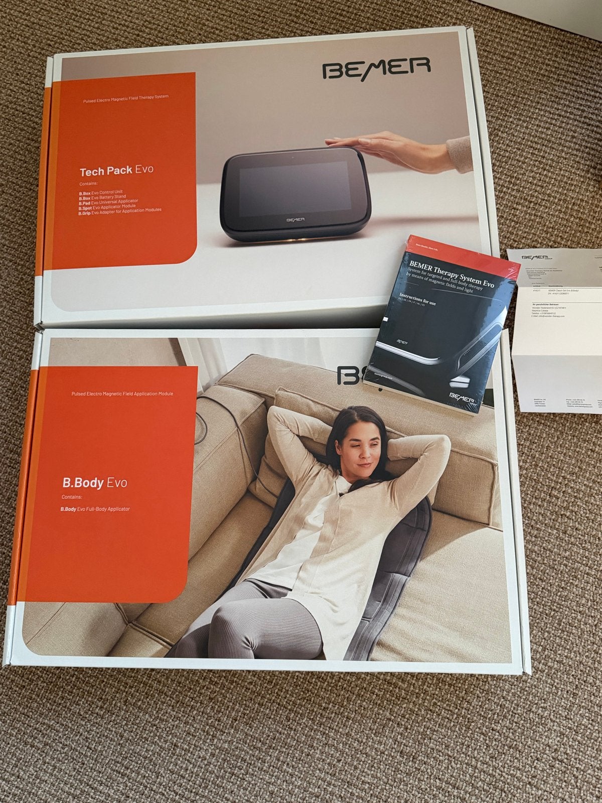 BEMER Classic-Set Evo (B.Body) - Nieuw in doos, Sport en Fitness, Gezondheidsproducten en Wellness, Ophalen, Nieuw, Overige typen