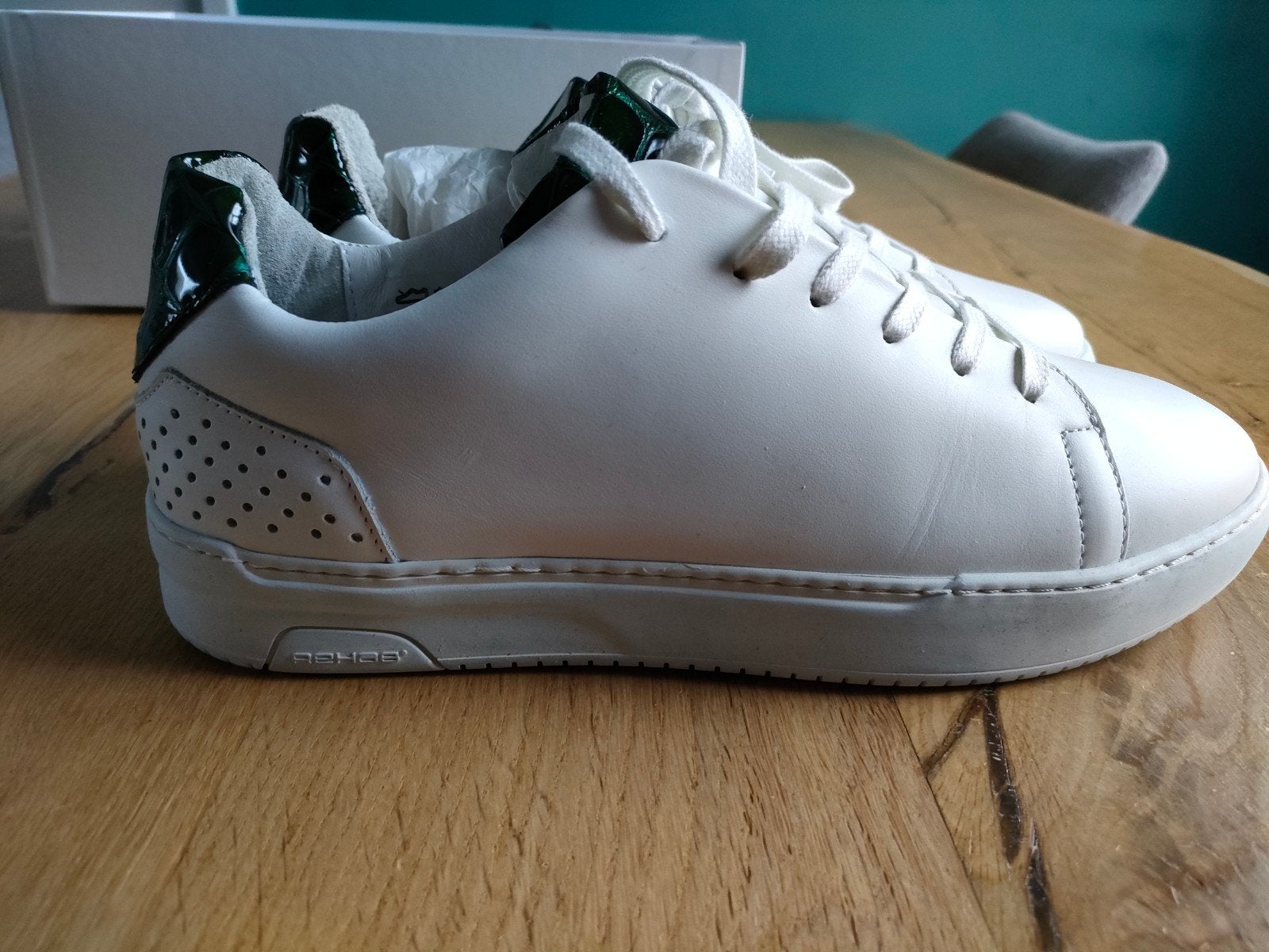Rehab Teagan BS 0784 sneakers wit-groen maat 42, Kleding | Heren, Ophalen of Verzenden