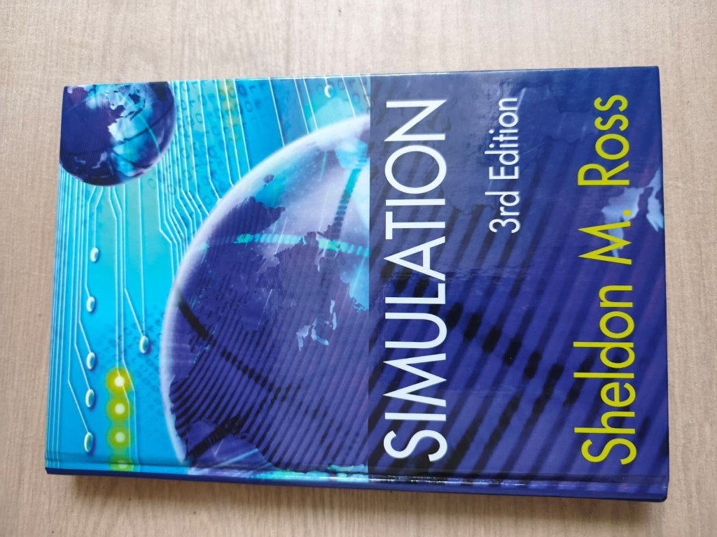 Simulation - Sheldon M. Ross - 3rd Edition, Ophalen, Beta, Zo goed als nieuw, WO