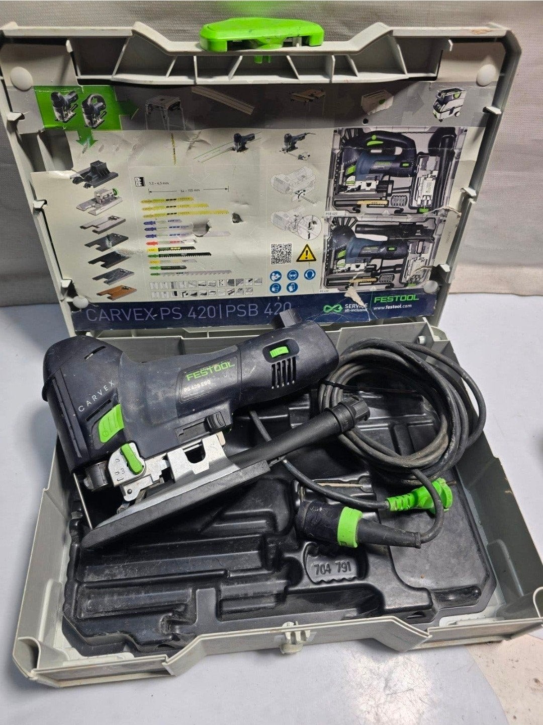 Festool Decoupeerzaag PS 420 EBQ-Plus CARVEX, Ophalen of Verzenden, Festool, N.v.t, N.v.t