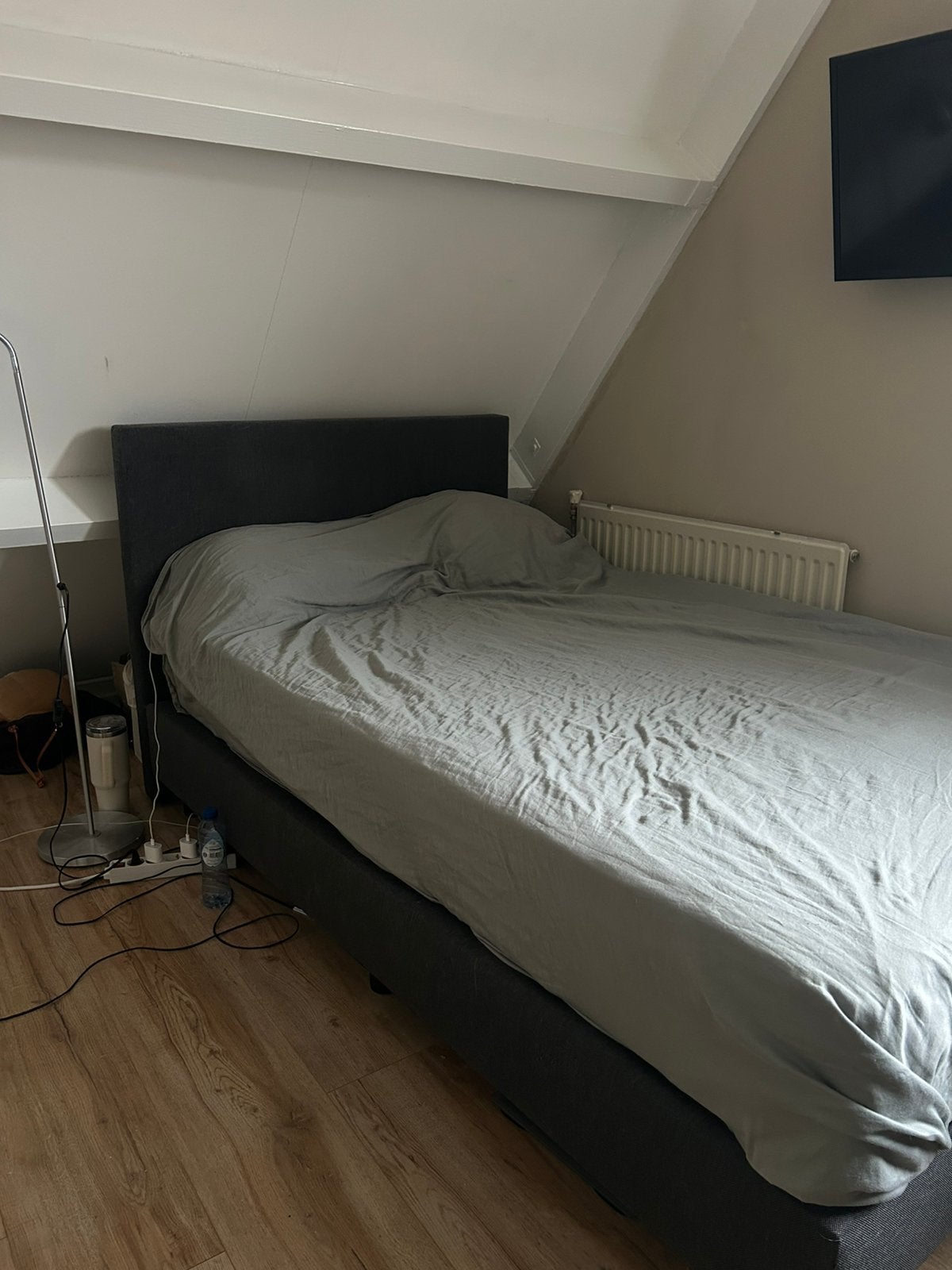 Twijfelaar bed, Huis en Inrichting, Slaapkamer | Boxsprings, Ophalen, Gebruikt, Twijfelaar, 120 cm
