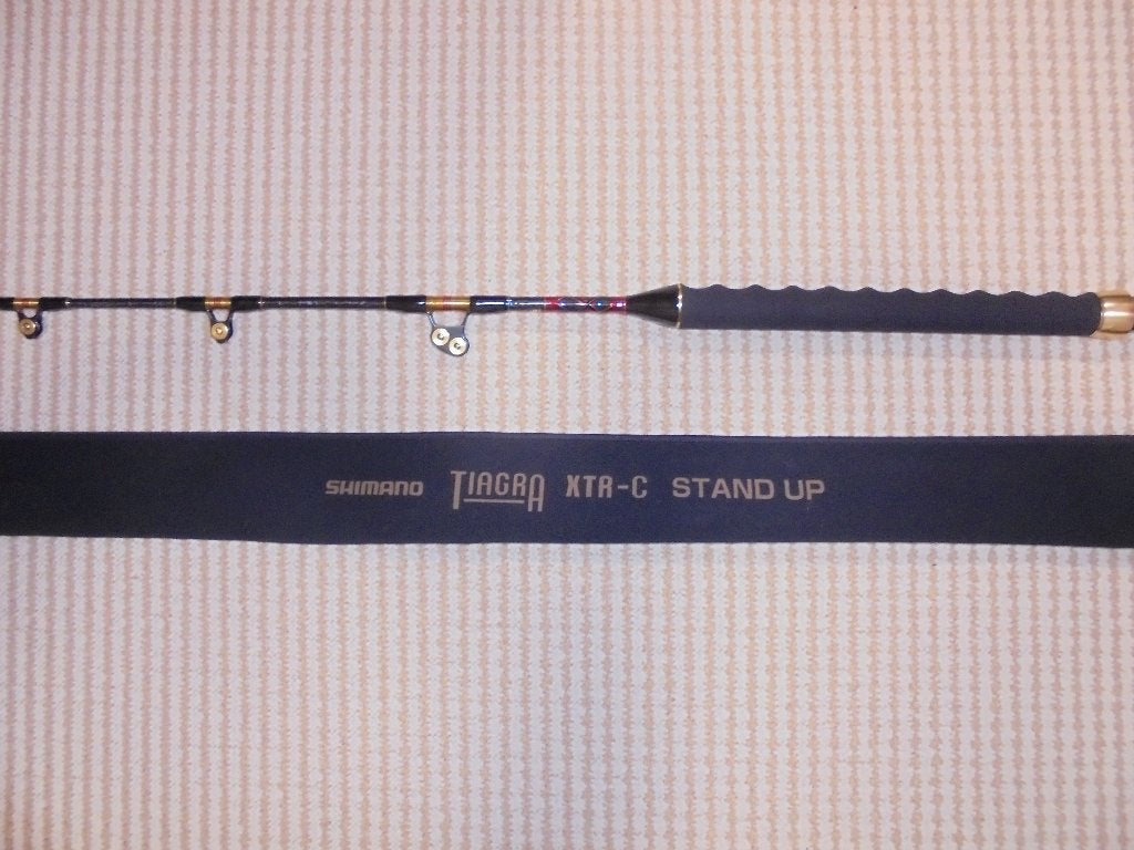 Shimano Tiagra XTR-C Stand-up Trolling Hengel 30Lbs 1,65m., Ophalen, Nieuw, Werphengel
