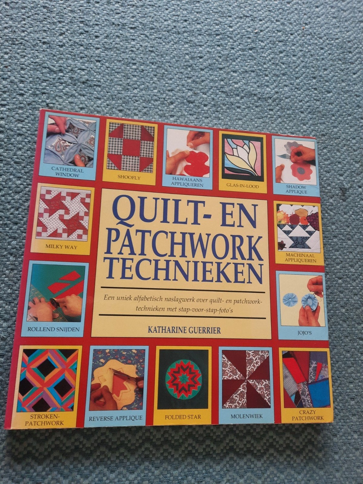 Quilt- en Patchwork Technieken - Softcover met flappen, Ophalen of Verzenden