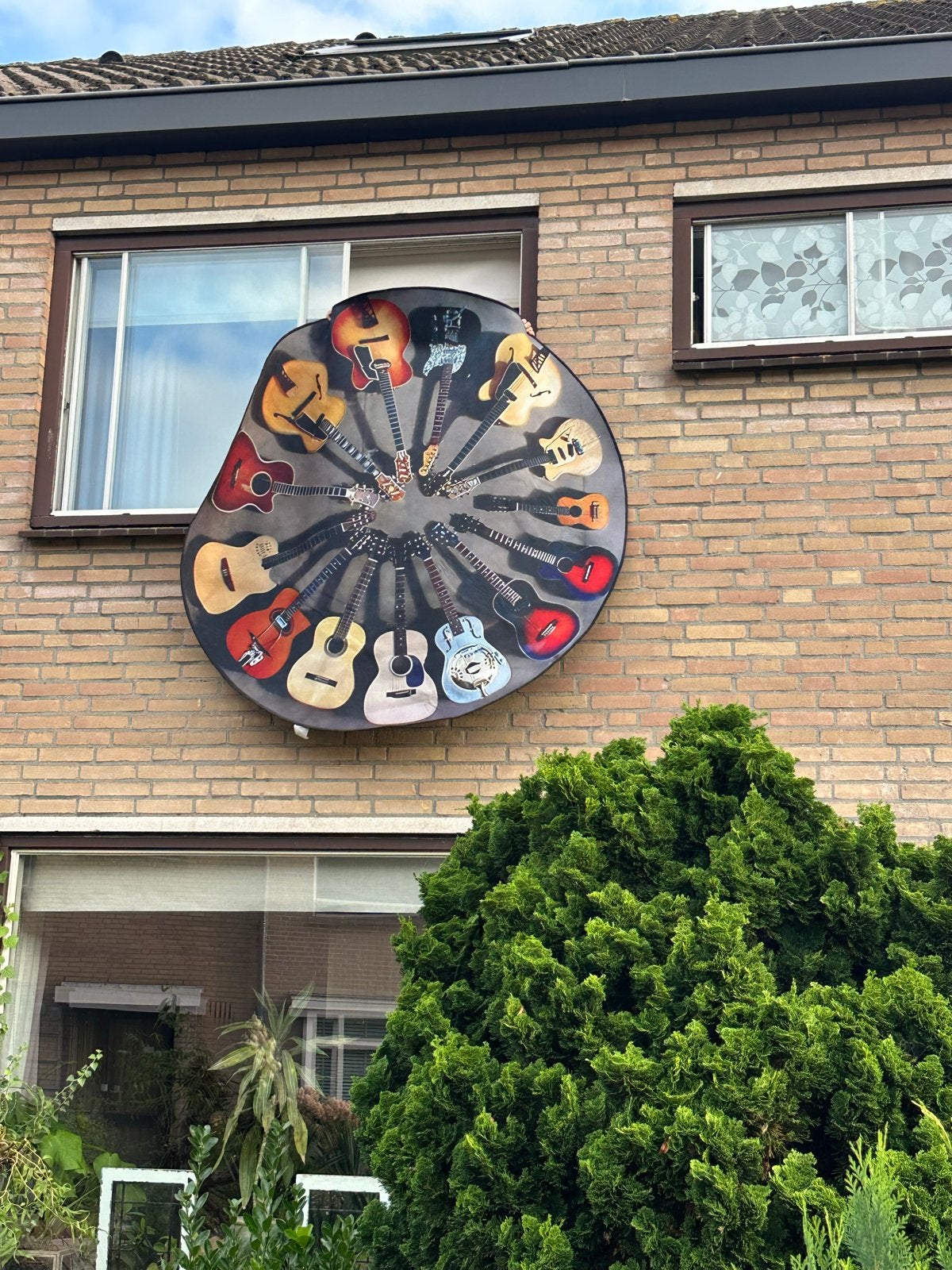 Uniek Gitaar Vloerkleed - Muzikaal Design Tapijt, Muziek en Instrumenten, Ophalen of Verzenden, Gebruikt, Overige typen