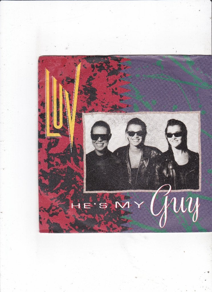 7" Single LUV - He's my guy, Ophalen of Verzenden, Gebruikt, Pop