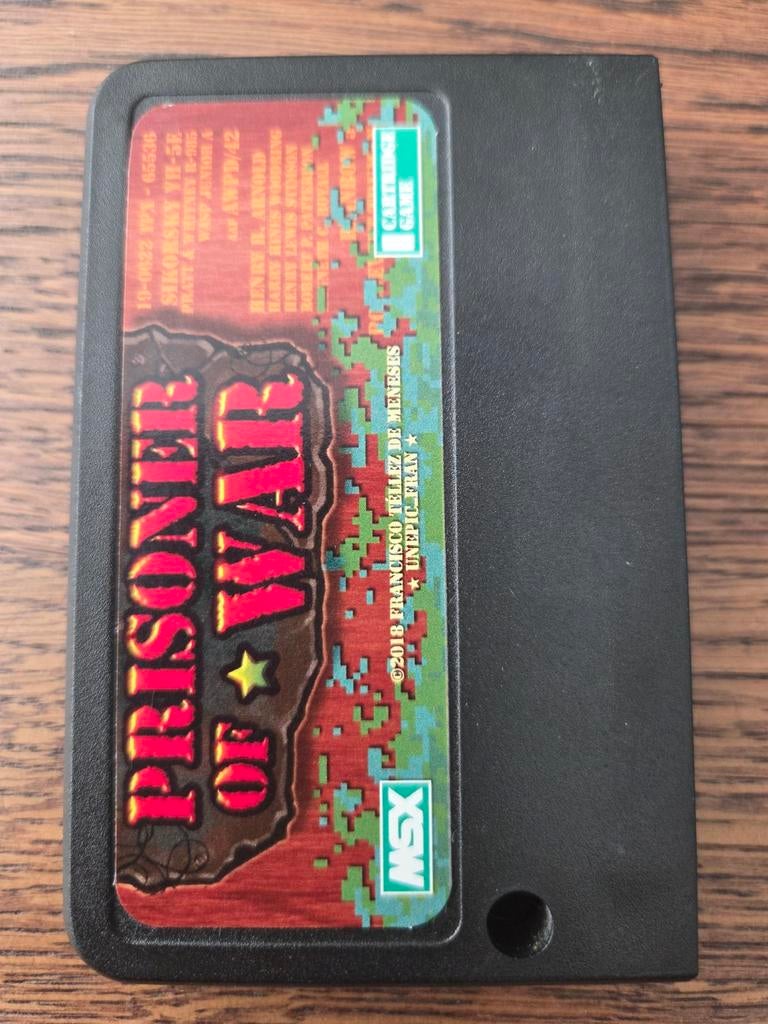 MSX Prisoner of war game, Gebruikt, 1 speler, Vanaf 12 jaar, Ophalen