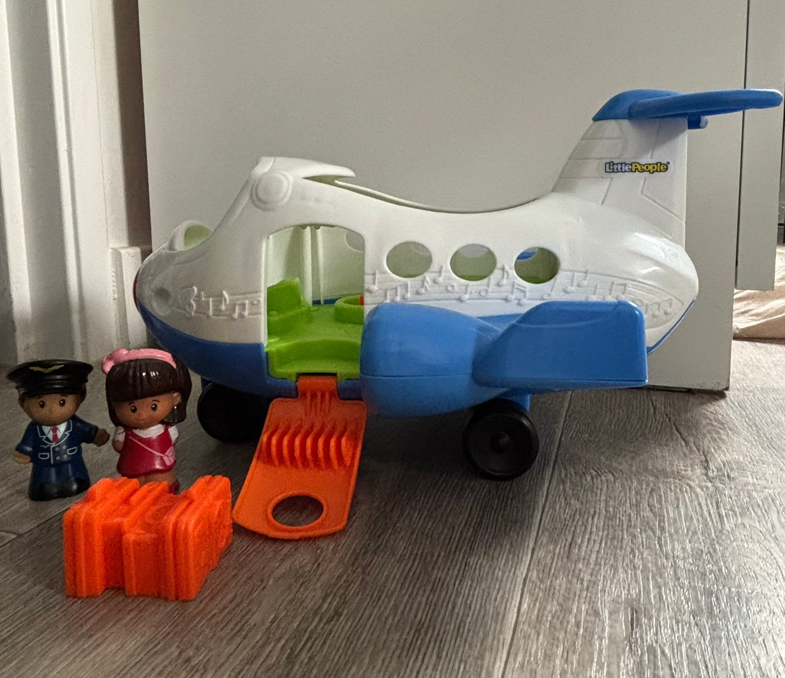 Fisher price vliegtuig compleet, Ophalen, Zo goed als nieuw