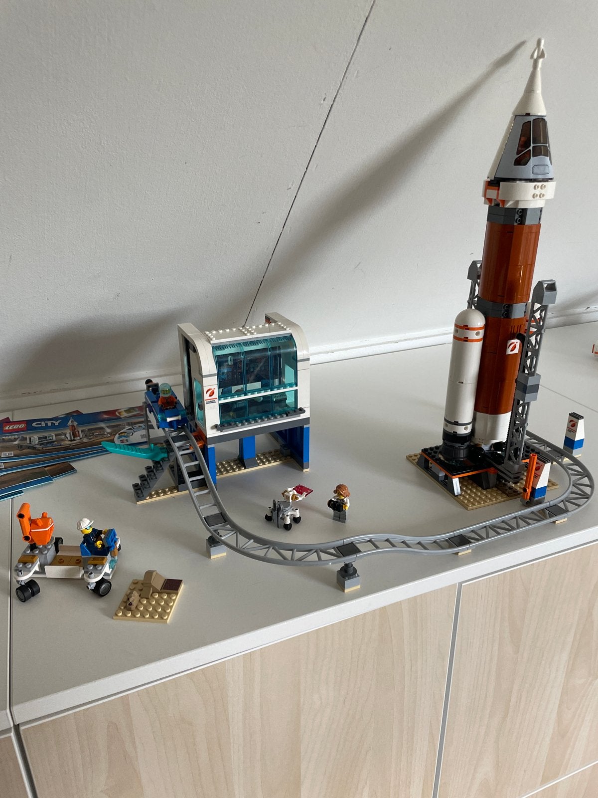 LEGO City Ruimtevaart Raket 60228 - Goede staat, Ophalen of Verzenden, Gebruikt
