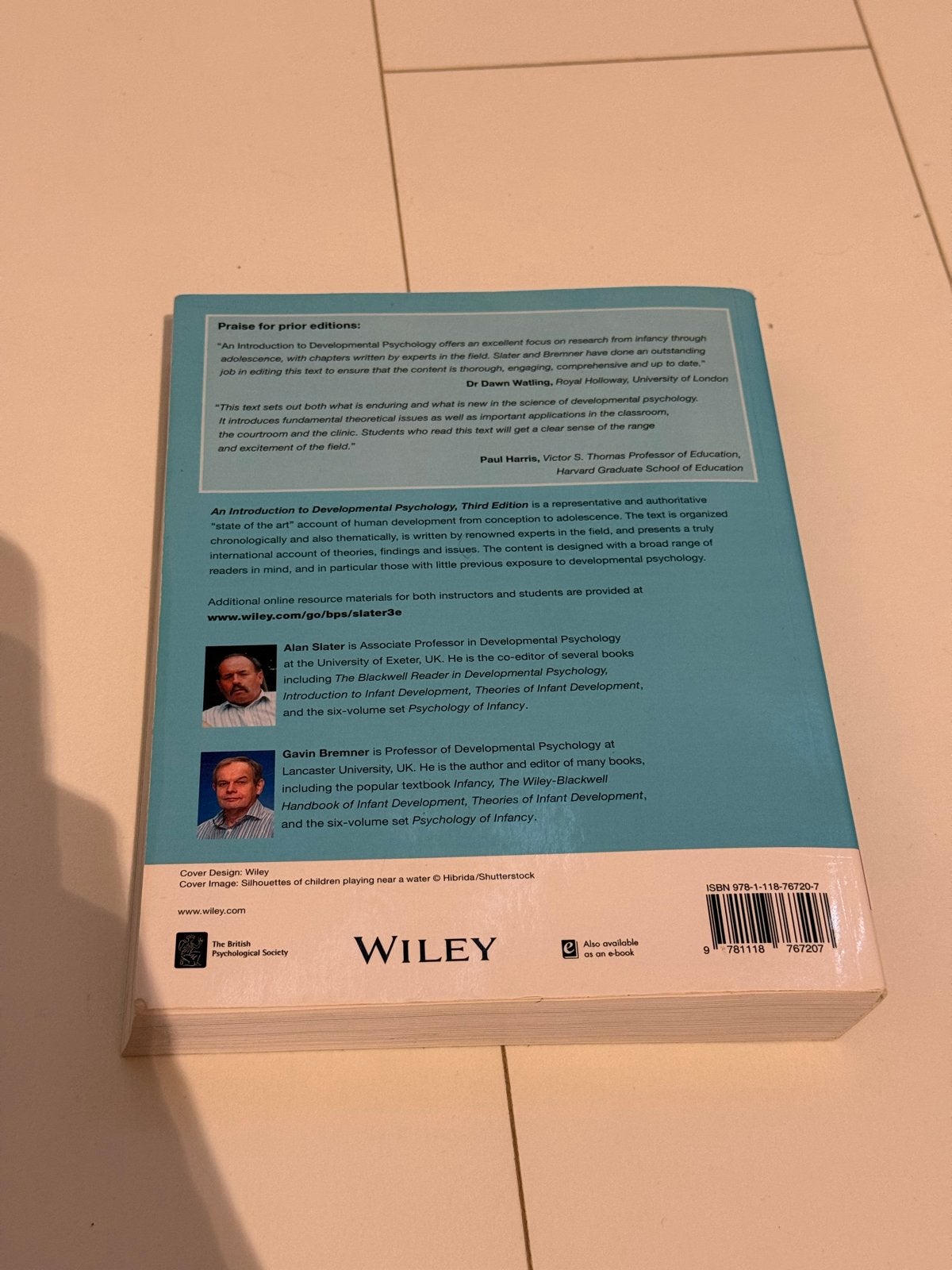 An Introduction to Developmental Psychology - 3e editie, Ophalen of Verzenden, Gamma, Zo goed als nieuw, WO