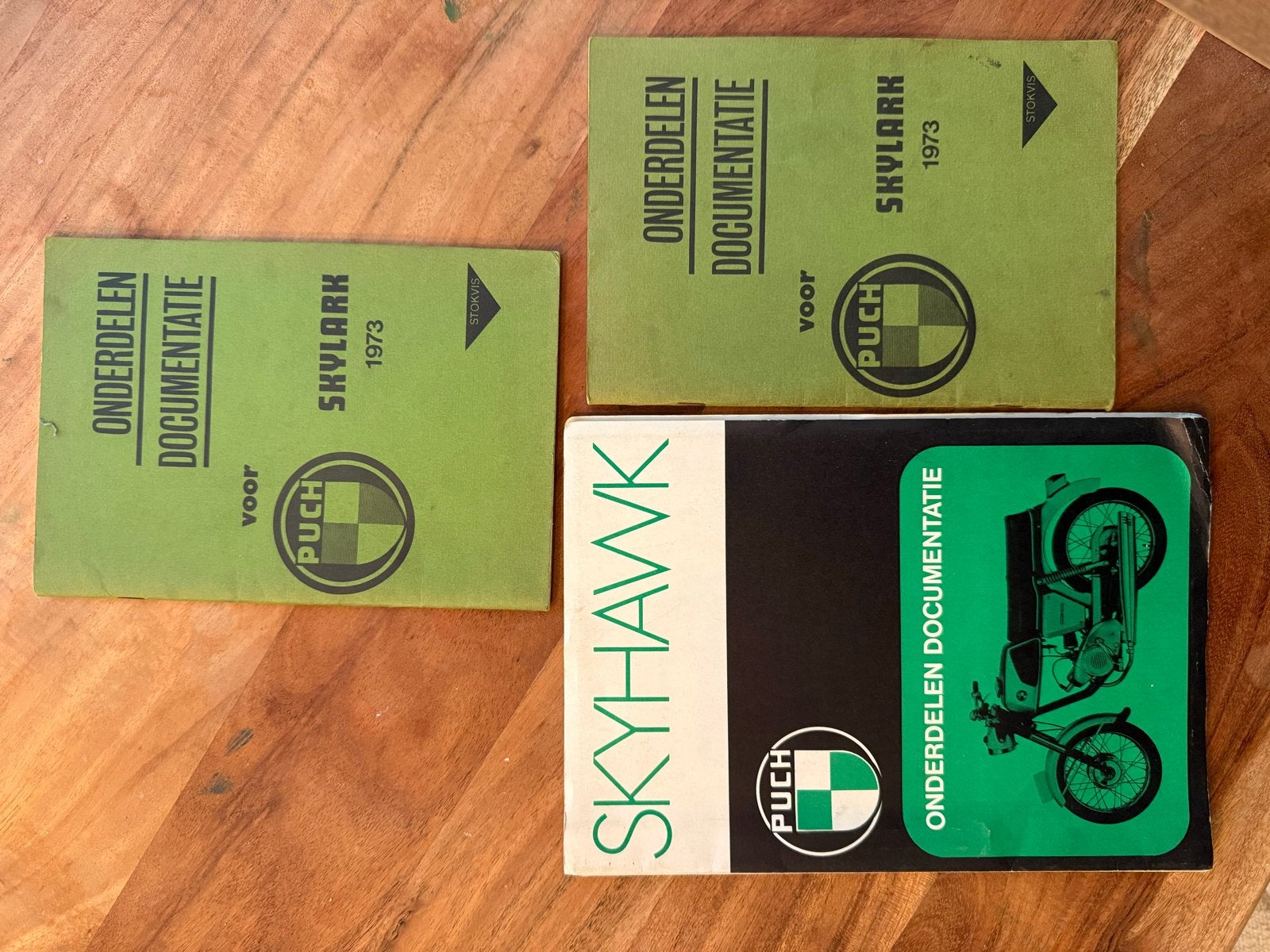 Puch Skylark & Skyhawk Onderdelen Documentatie (1973), Ophalen of Verzenden, Gebruikt, Overige typen