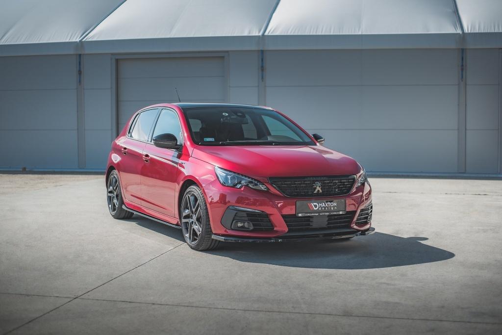 Voorlip spoiler sideskirt diffuser - Peugeot 308 GT 17-21