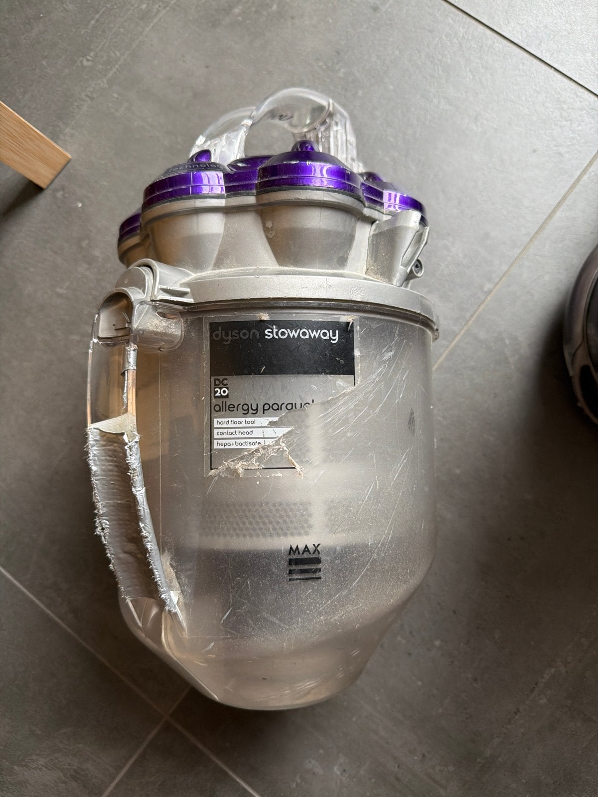 Dyson DC20 Cycloon Gedeelte - Gerepareerde Handgreep, Ophalen, Gebruikt, Dyson, Sledestofzuiger
