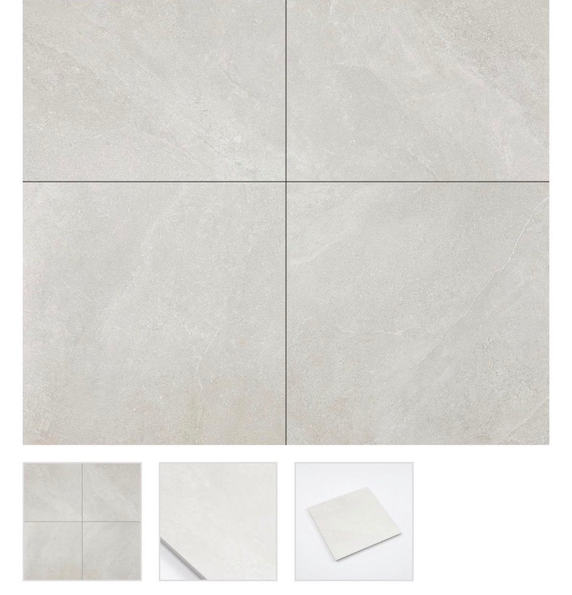 Vloer- en wandtegels Nuances parel grijs 100x100, Ophalen, 60 cm of meer, Keramiek, Nieuw