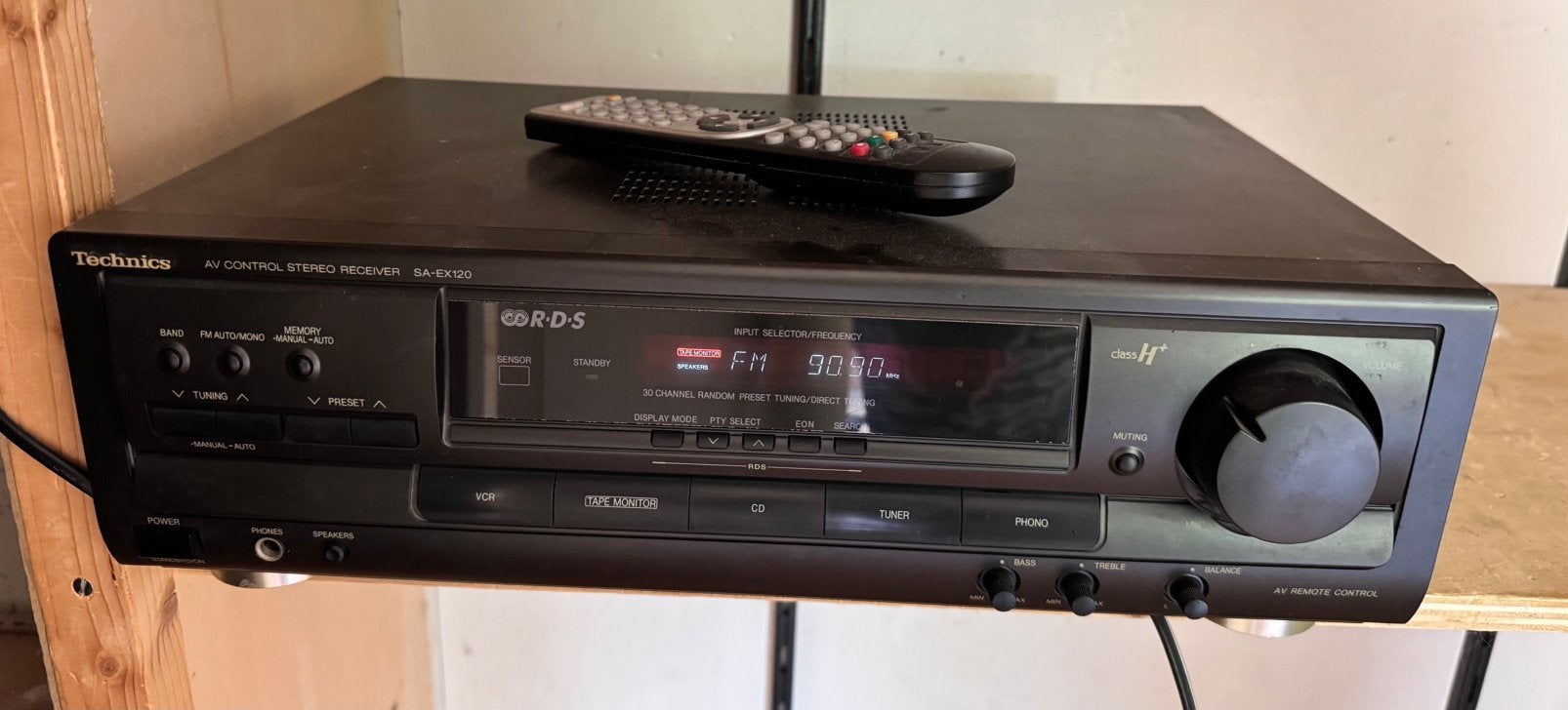 Technics SA-EX120 Stereo Receiver - IZGS, Ophalen of Verzenden