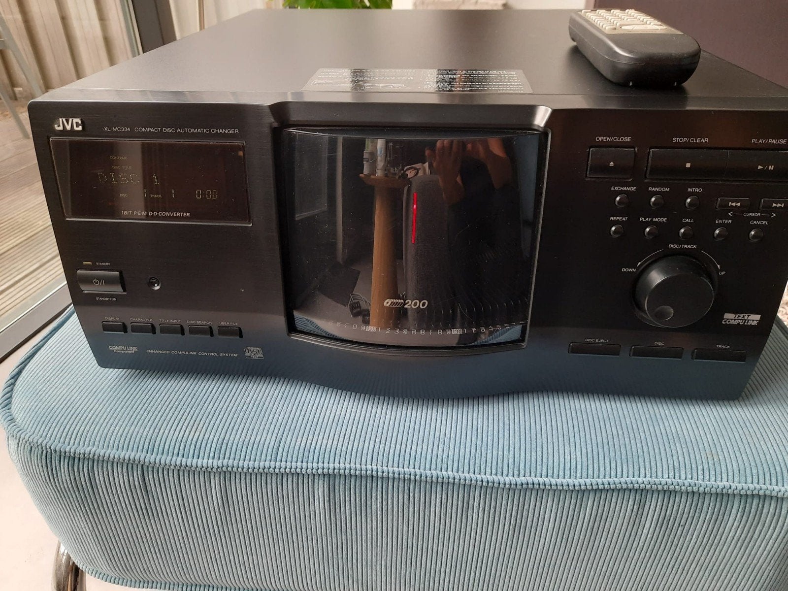 JVC 200 CD-wisselaar XL-MC334, Ophalen, Wisselaar