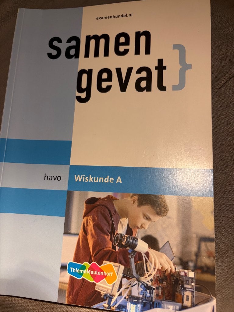 Samengevat havo Wiskunde A, Boeken, Schoolboeken, Ophalen, Wiskunde A, Zo goed als nieuw, HAVO