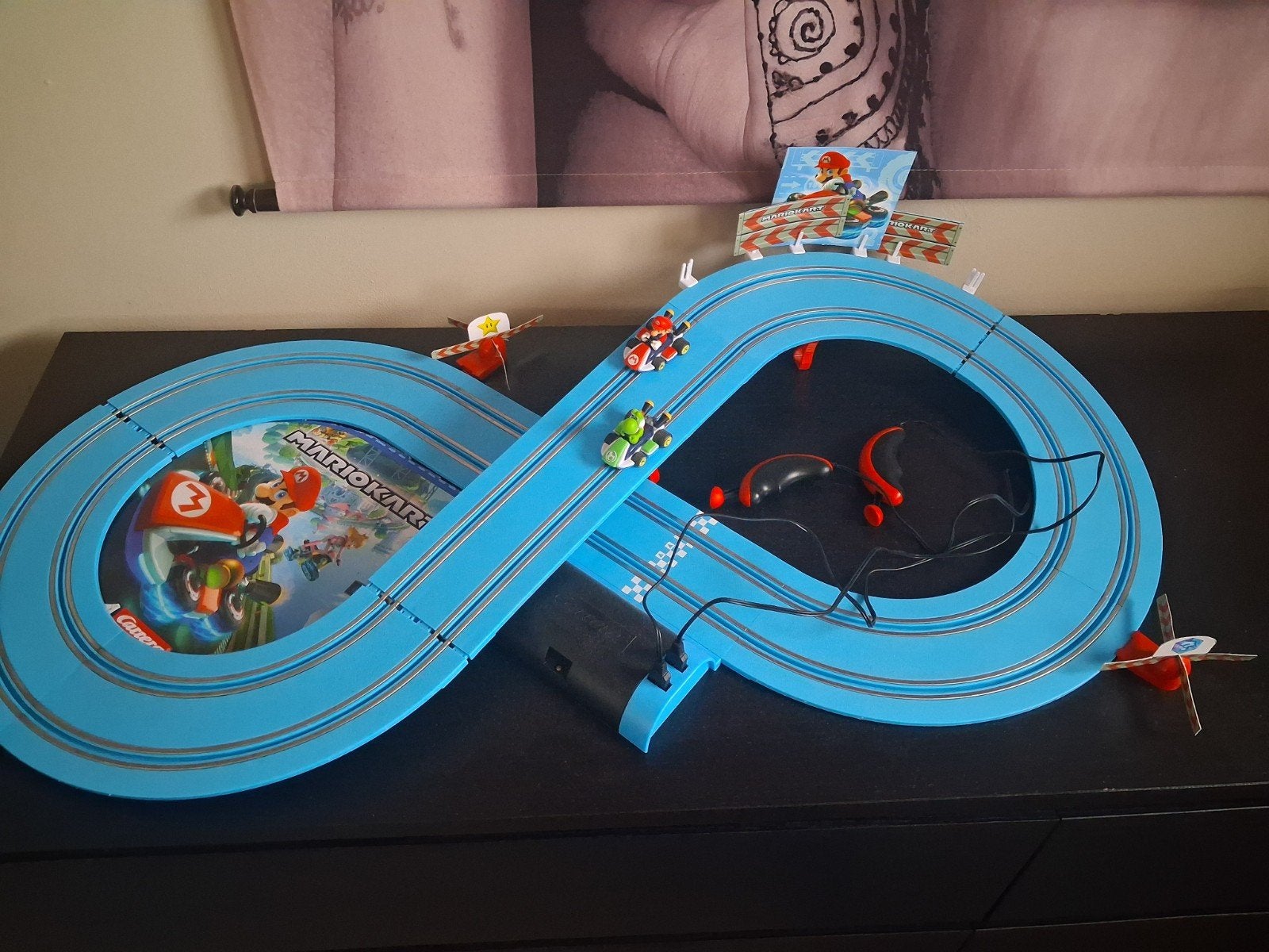 mariokartbaan, 4x gebruikt dus zo goed als nieuw, Ophalen of Verzenden, Zo goed als nieuw, Elektrisch, Overige merken