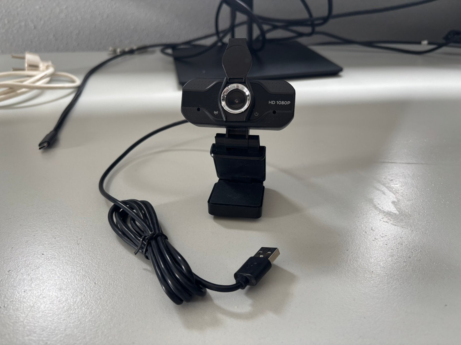 Webcam met microfoon, Ophalen of Verzenden, Zo goed als nieuw, Microfoon