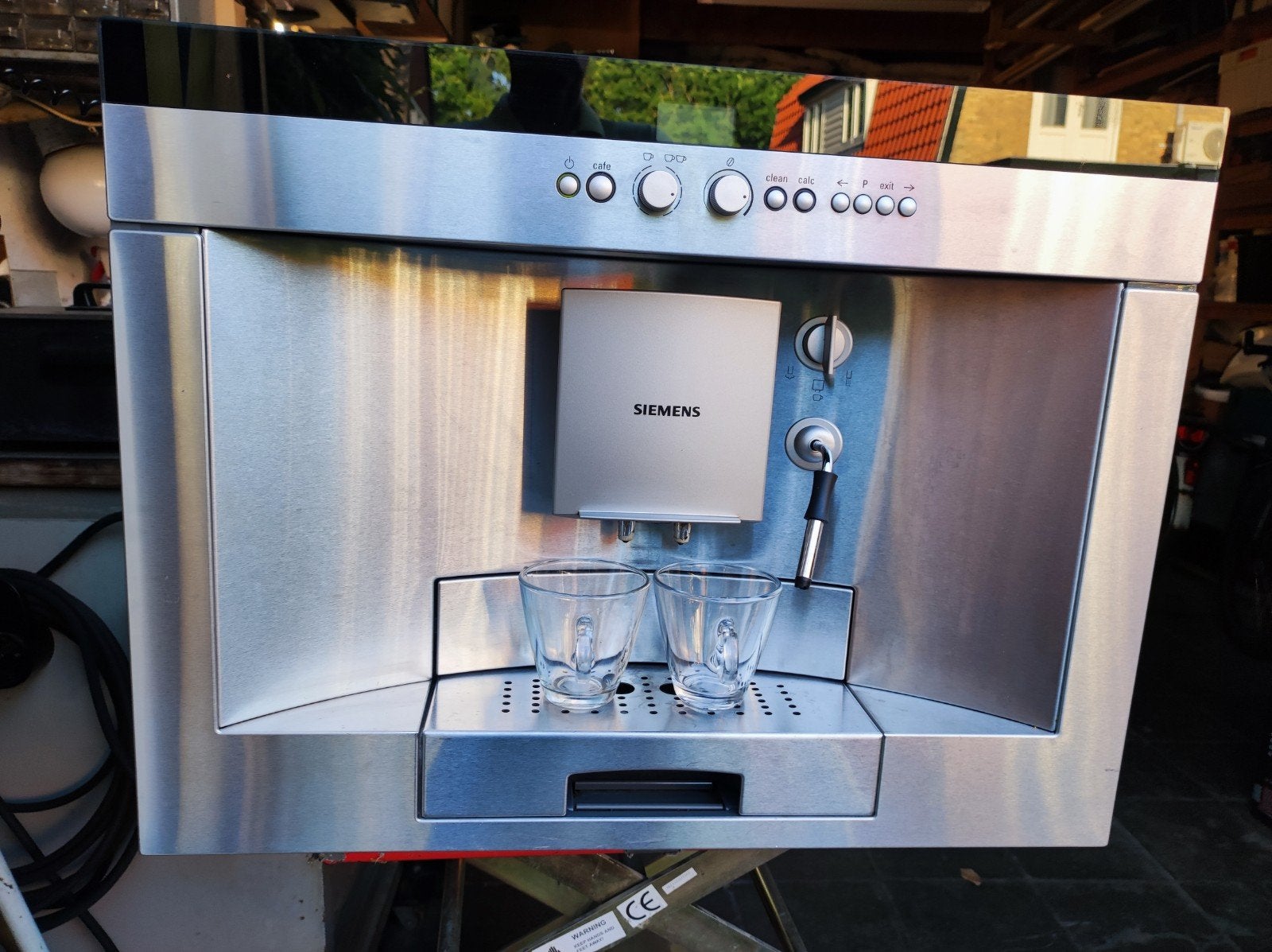 Siemens TK 68 E Inbouw Koffiemachine Espresso Apparaat, Witgoed en Apparatuur, Koffiezetapparaten, Ophalen, Gebruikt, Espresso apparaat