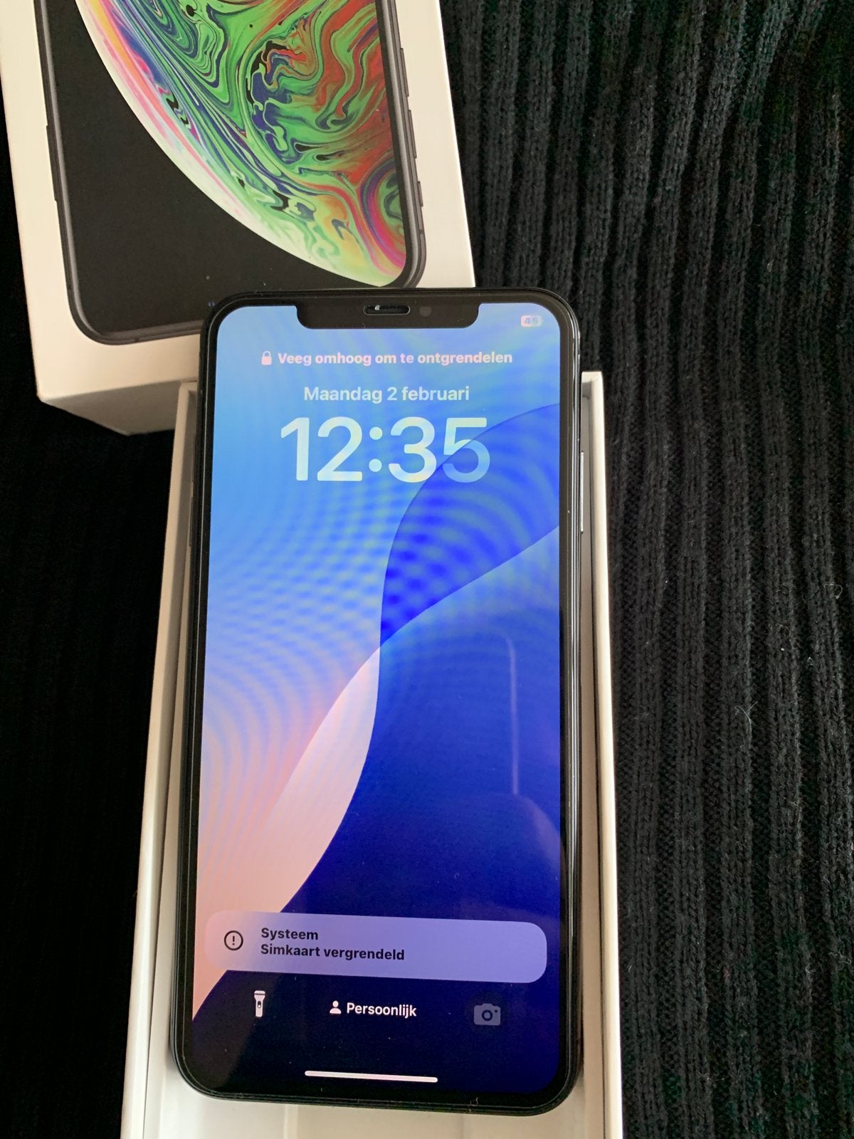 iPhone XS Max zo goed als nieuw werkt perfect., Telecommunicatie, Ophalen of Verzenden, Zo goed als nieuw, Zwart, 64 GB
