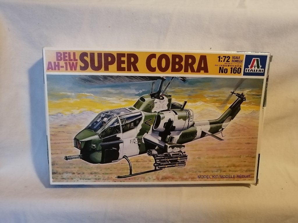 Italeri no 160  Super Cobra Helicopter, 1:72 tot 1:144, Italeri, Helikopter, Nieuw