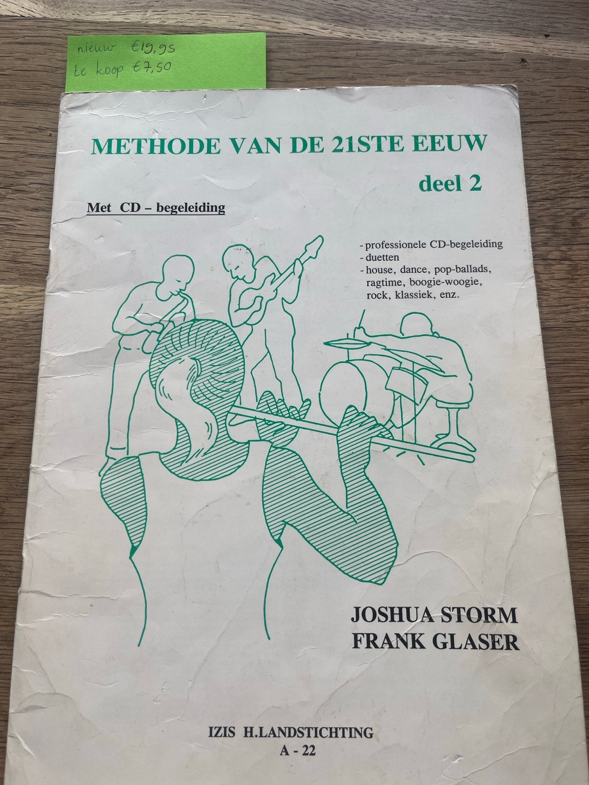 Methode van de 21ste Eeuw deel 2 met CD-begeleiding, Gebruikt, Les of Cursus, Populair, Overige instrumenten