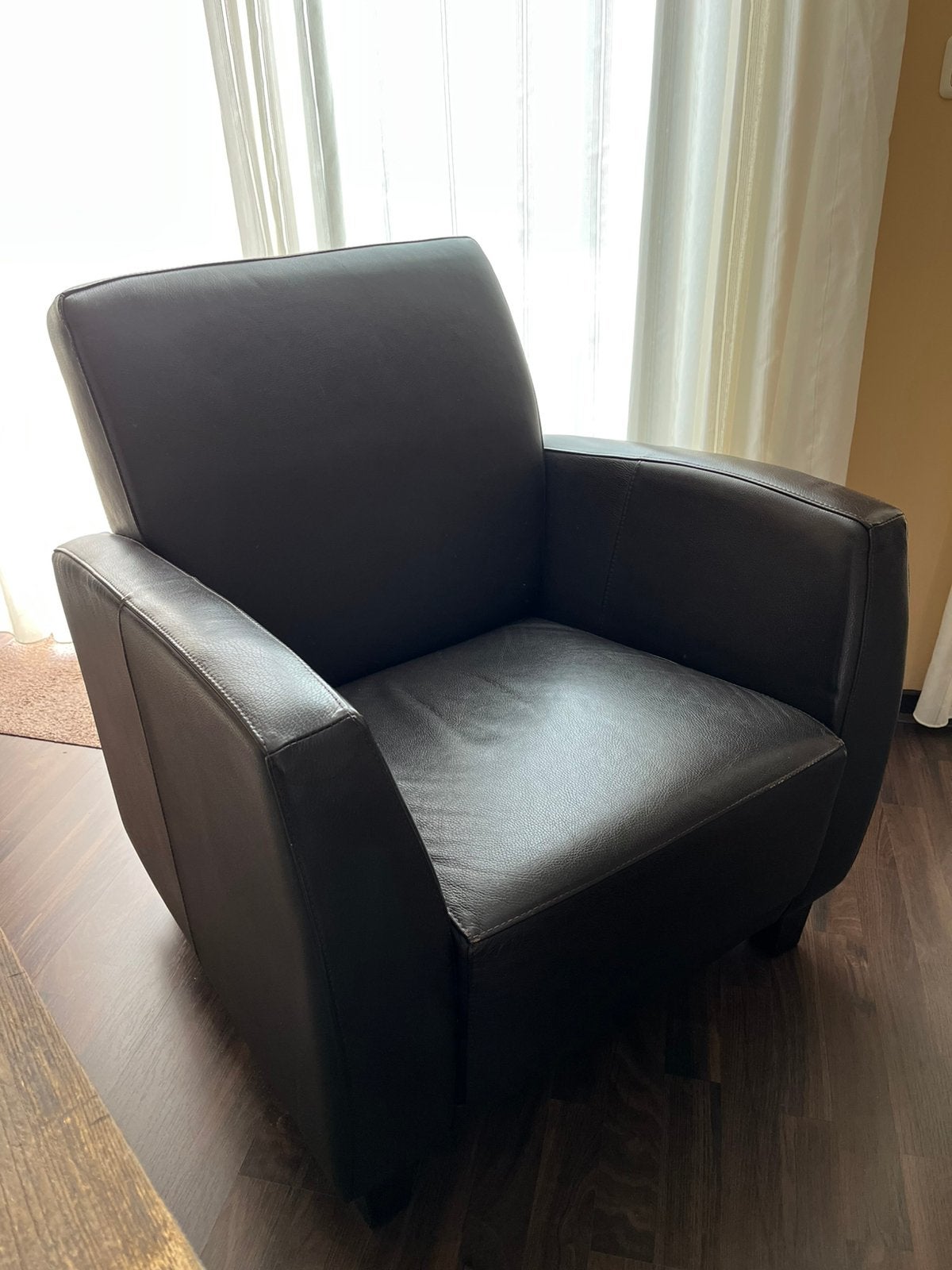 2 prima zittende stoelen !!, Huis en Inrichting, Fauteuils, Ophalen, Gebruikt, Minder dan 75 cm, 50 tot 75 cm