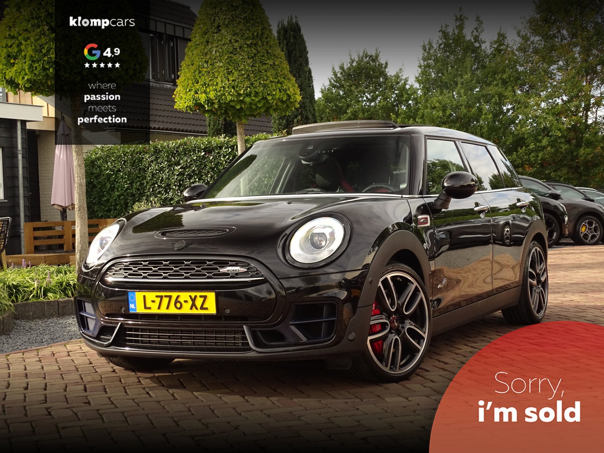 MINI Clubman 2.0 JCW 232PK | ALL4 H+K | Sportuitlaat |SCHUIF, Automaat, 1998 cc, Gebruikt, 4 cilinders