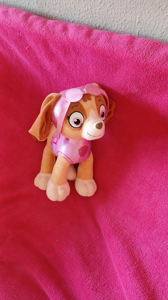 PAW PATROL KNUFFELS 35cm  9 VERSCHILLENDE, Ophalen of Verzenden, Zo goed als nieuw, Hond