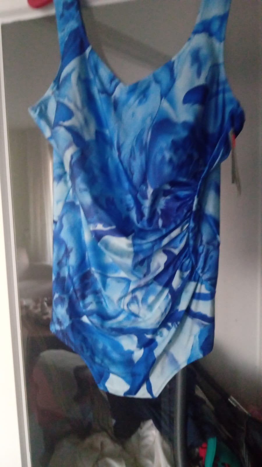 Badpak dames, Blauw, Nieuw, Badpak, Ophalen of Verzenden