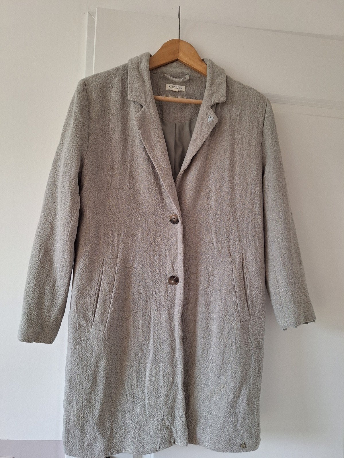 Prachtige groenige zomerjas/parka van Zusss maat S!, Kleding | Dames, Ophalen of Verzenden, Maat 36 (S), Gedragen, Groen