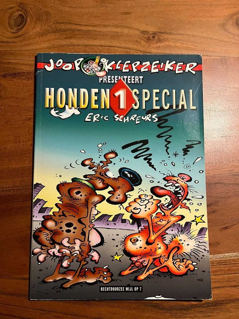 Joop Klepzeiker Presenteert Hondenspecial 1, Eén stripboek, Ophalen of Verzenden, Zo goed als nieuw