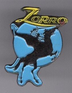 ZORRO strip/film figuur PIN ( BLAD3_337), Verzenden, Nieuw, Figuurtje, Speldje of Pin