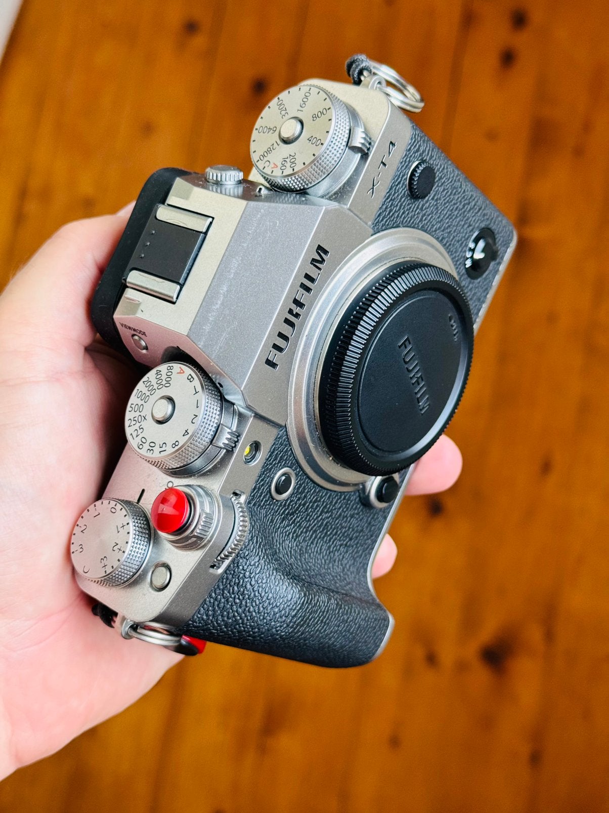 Fujifilm X-T4 Silver - body, Gebruikt, Bluetooth, Ophalen of Verzenden, 26 megapixels