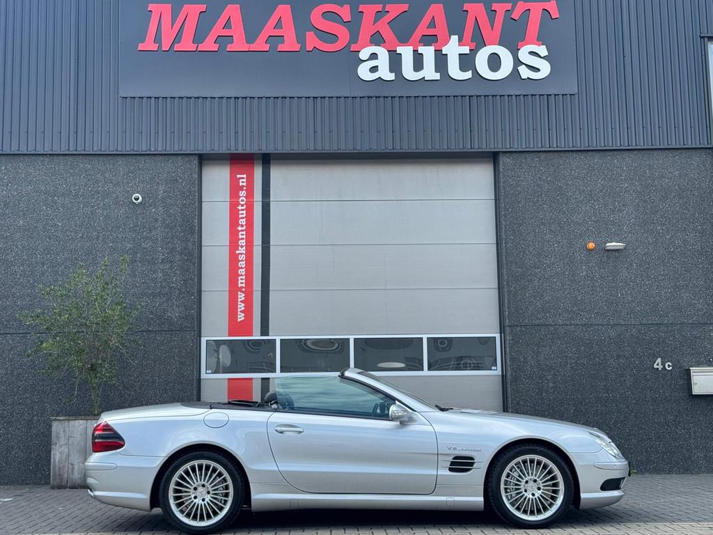 Mercedes SL 55 AMG / 2002 / Youngtimer / 500pk / Service his, Auto's, Automaat, Gebruikt, 8 cilinders, Cabriolet