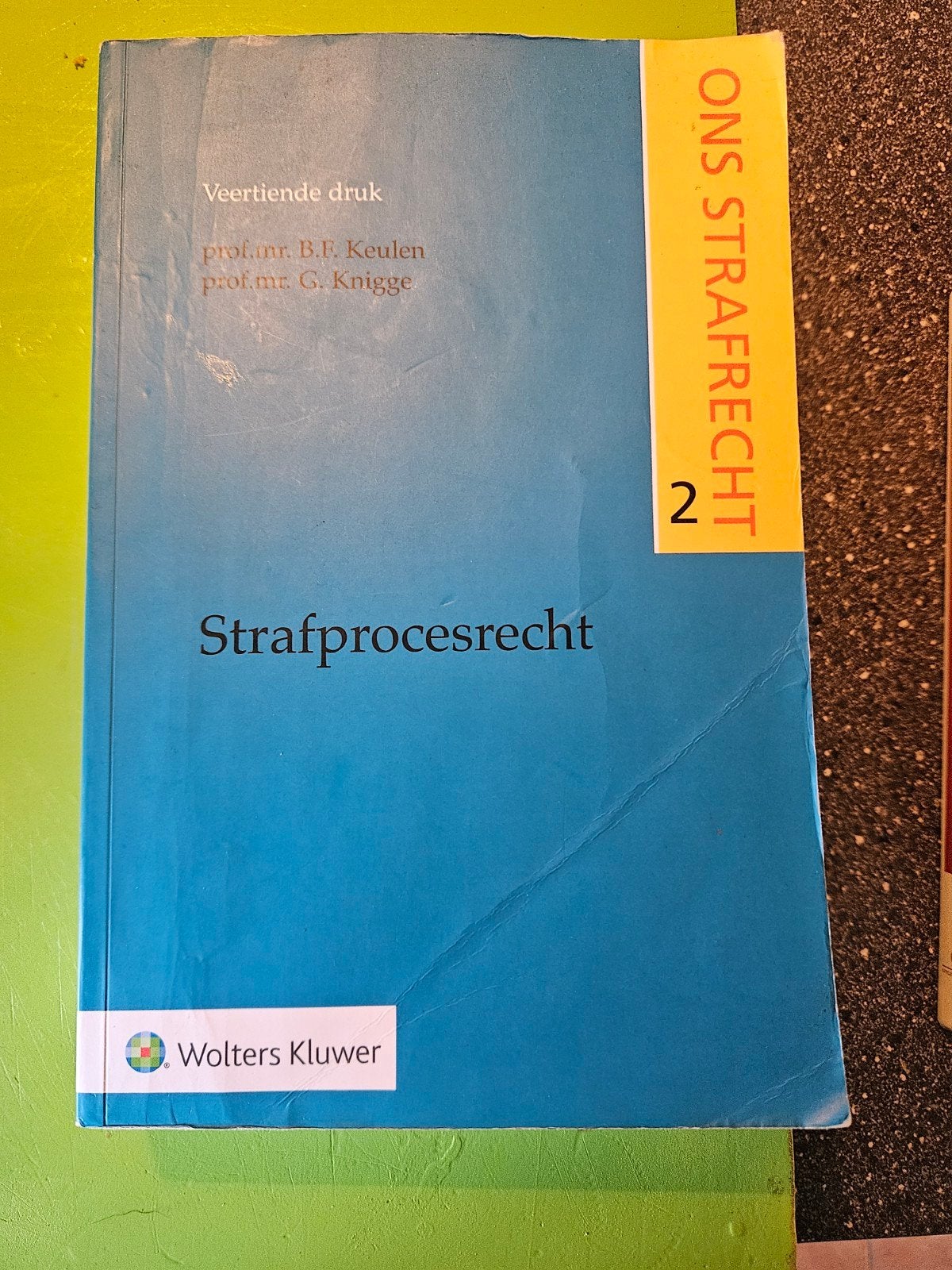 Strafprocesrecht - Ons Strafrecht 2 - Veertiende druk, Gelezen, B.F. Keulen, G. Knigge, Ophalen of Verzenden, WO