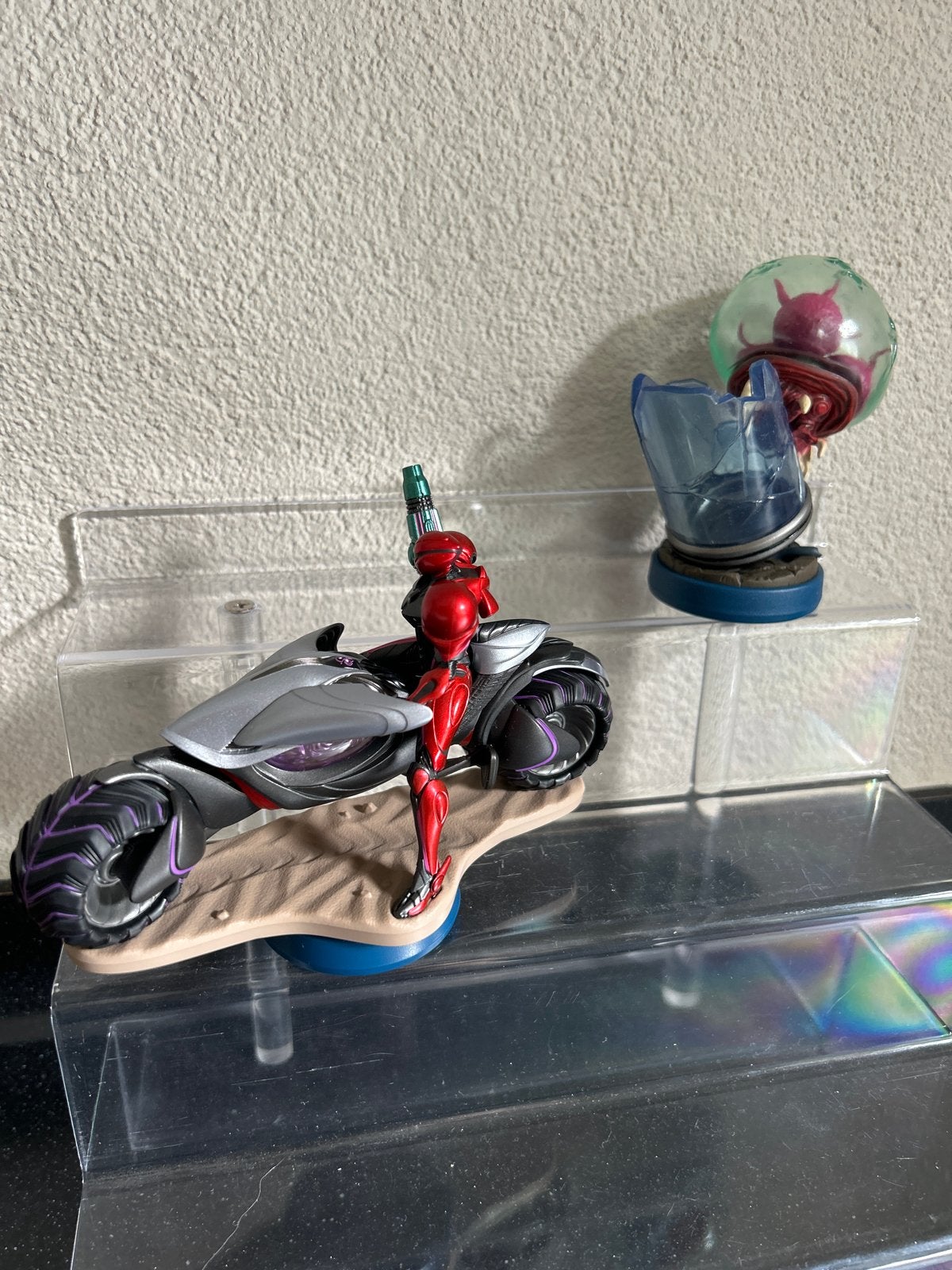 Metroid amiibo set van 2: Samus Aran & Metroid, Ophalen of Verzenden, Zo goed als nieuw