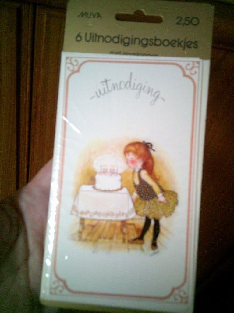 Uitnodigingen Holly Hobbie, Verzenden, Huis en Inrichting