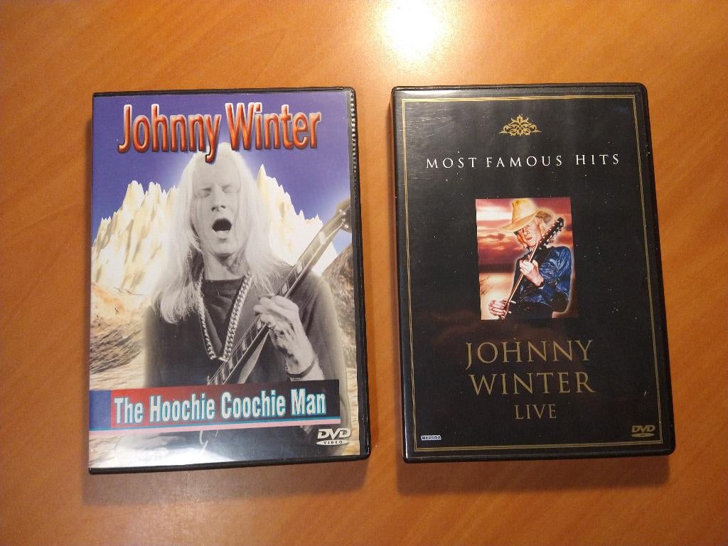 2 dvd's van Johnny Winter. ), Cd's en Dvd's, Alle leeftijden, Ophalen of Verzenden, Zo goed als nieuw