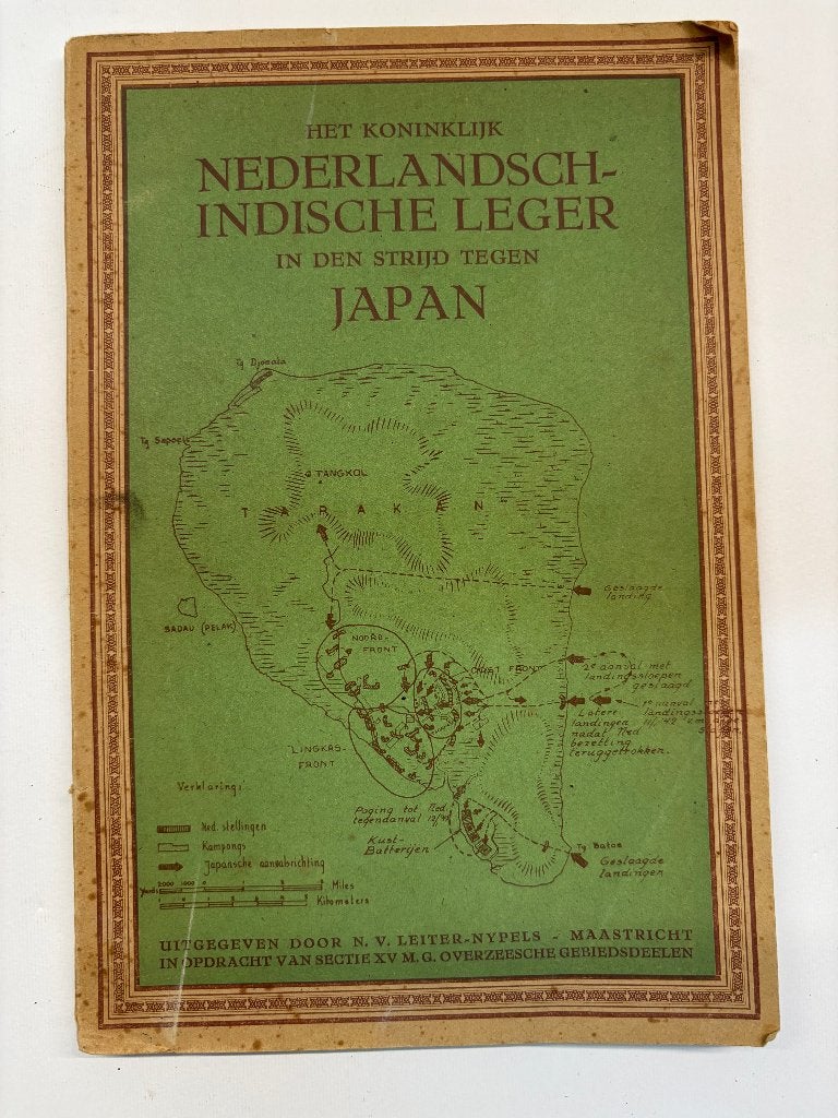 Boekje Het KNIL tegen Japan (KNIL), Ophalen of Verzenden, Overige soorten, Azië, Boek of Tijdschrift