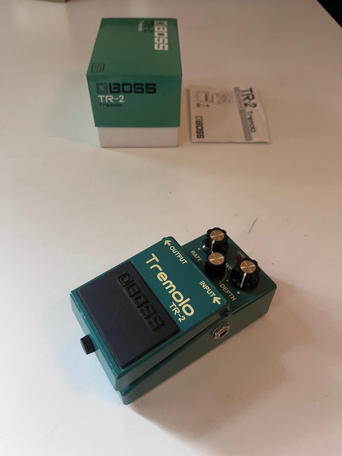 Boss Tremolo TR-2 pedaal, Ophalen of Verzenden, Zo goed als nieuw
