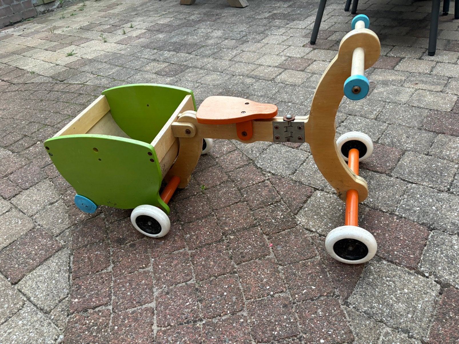 Drie in één duurzame houten speelgoed (Grow Up), Ophalen, Gebruikt