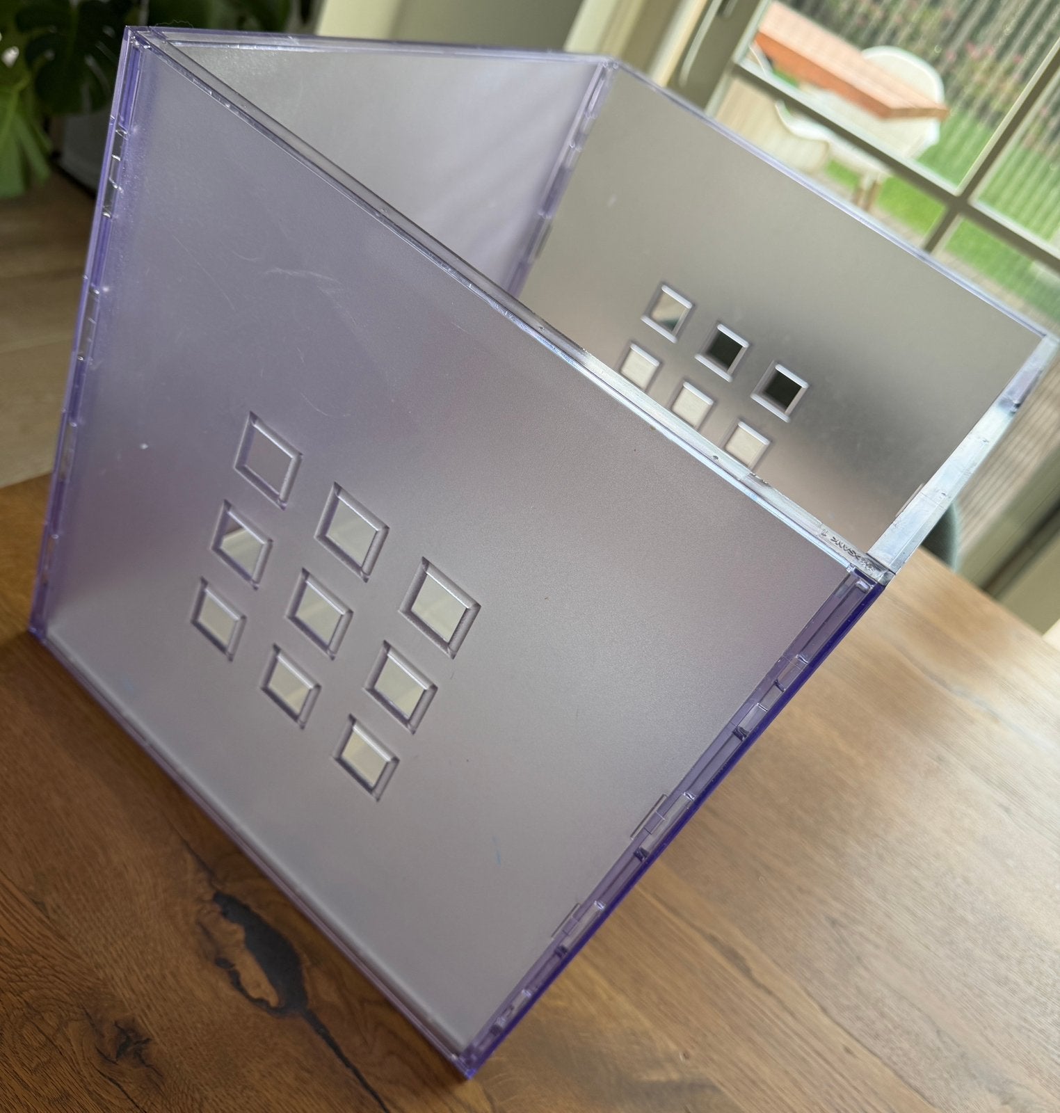 TE KOOP: 6x IKEA LEKMAN KALLAX box inzet kubus Transparant, Ophalen, Zo goed als nieuw, Bak of Kist