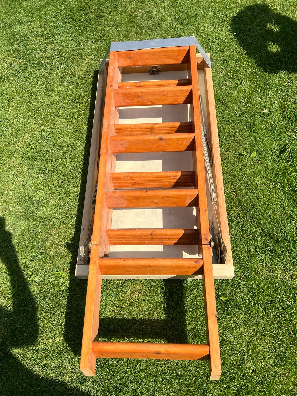 Flissotrap 114x57,5 cm voor plafond ongeveer 2,30m, Doe-het-zelf en Verbouw, Ophalen, Gebruikt, Trap, Opvouwbaar of Inschuifbaar